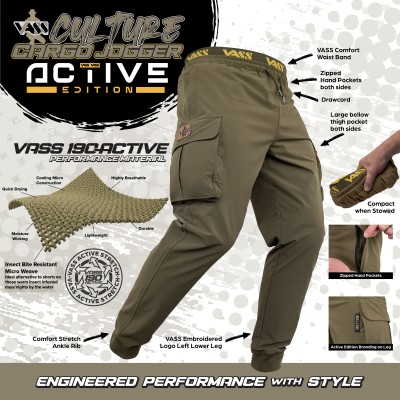 Vass Culture Fishing Jogger - ACTIVE EDITION